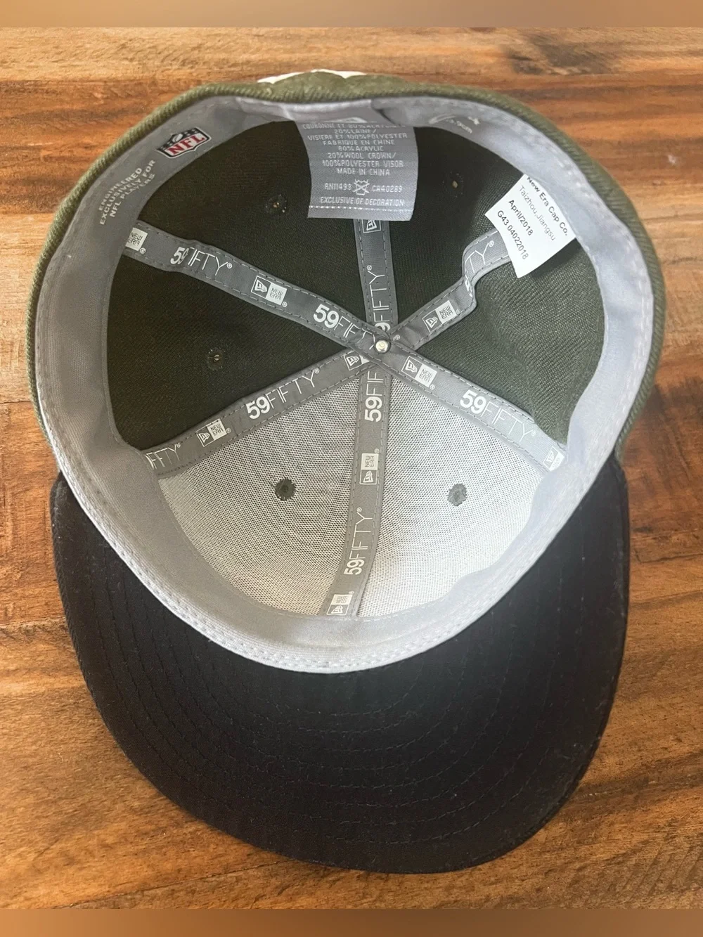 Men’s Kansas City Chiefs Camo Fitted Hat